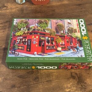 Eurographics Irish Pub 1000-Piece Puzzle - Red